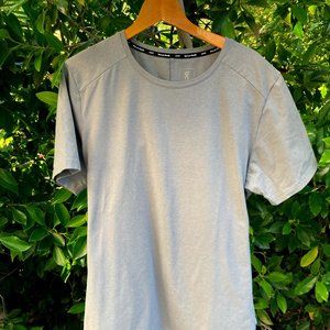 On Running Men's On-T Grey Organic Cotton T-Shirt XL
